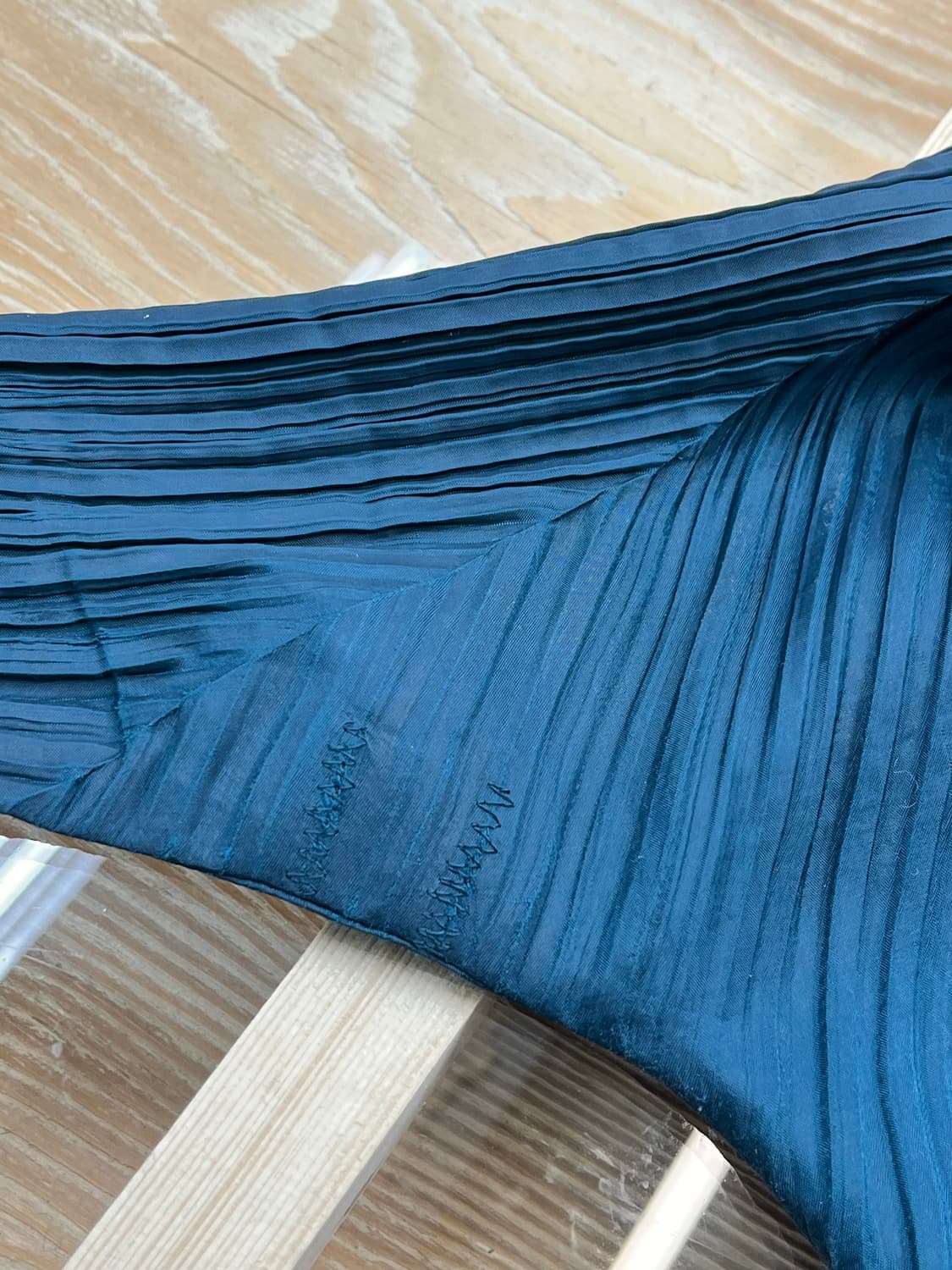 이세이 미야케 플리츠 체크 가디건 상품이미지9