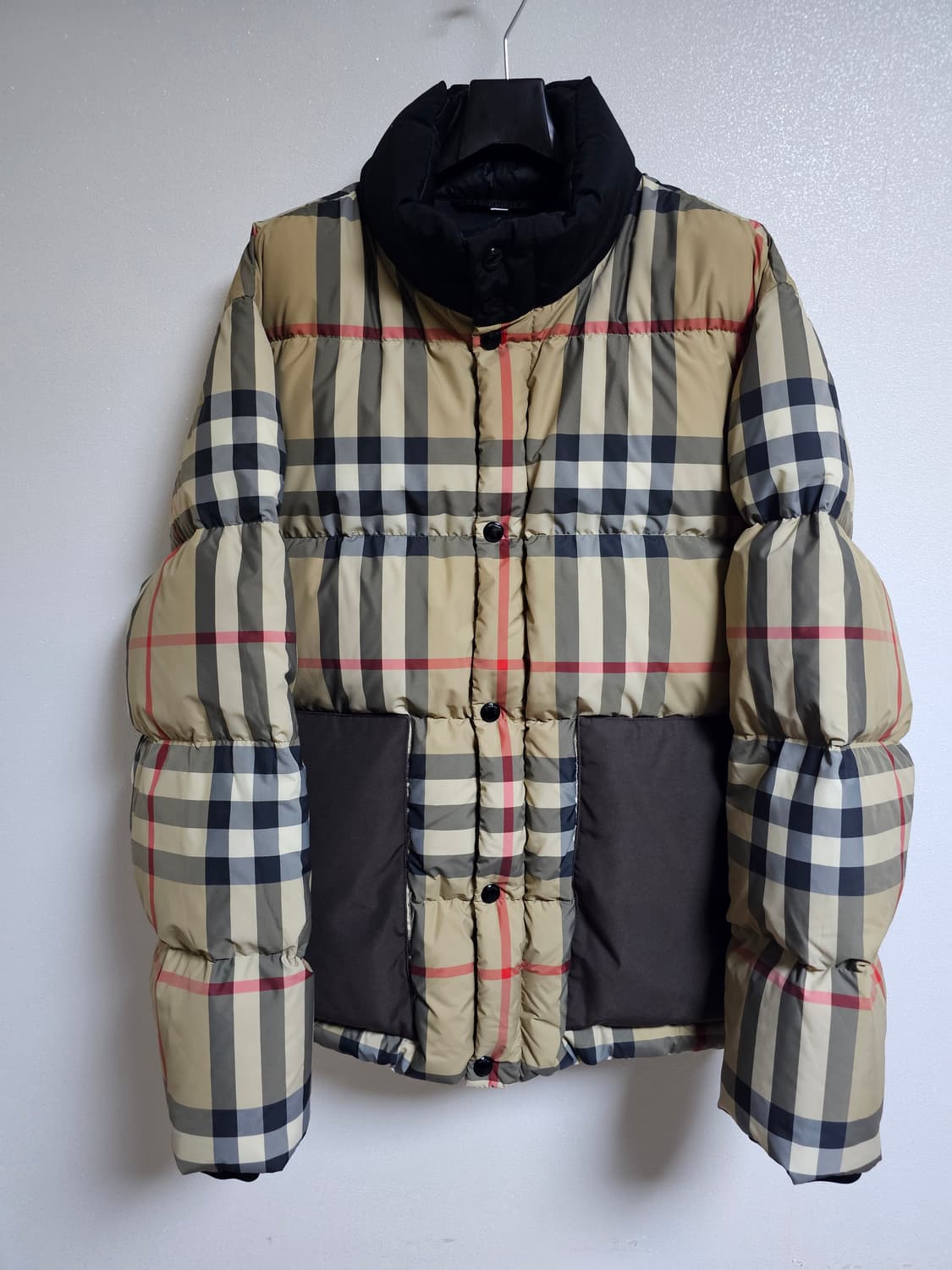 버버리 체크 퍼퍼 자켓 상품이미지1