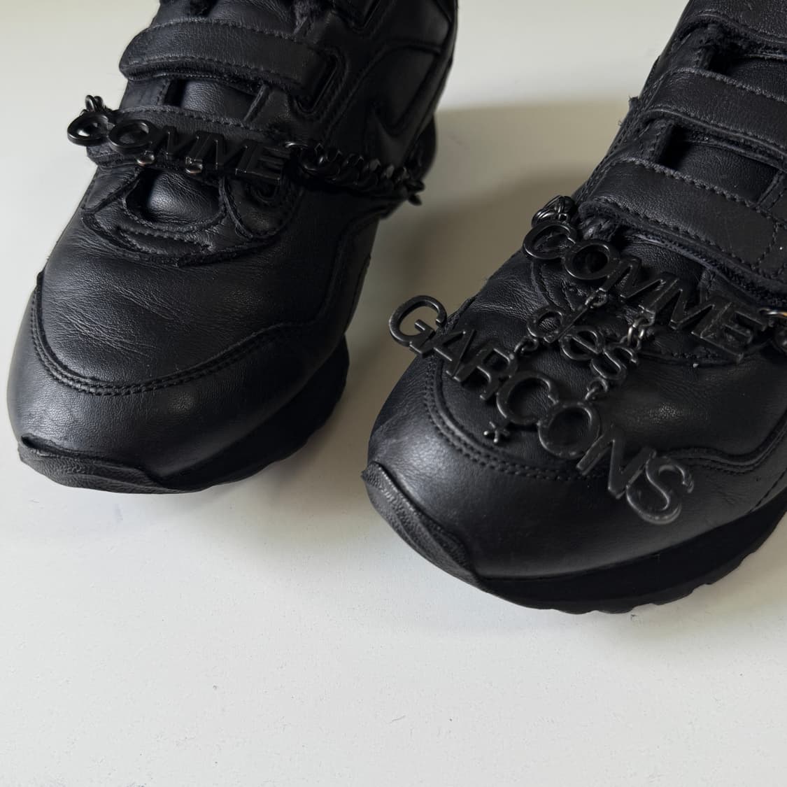 꼼데가르송 나이키 x CDG 체인 블랙 - 225사이즈 상품이미지3