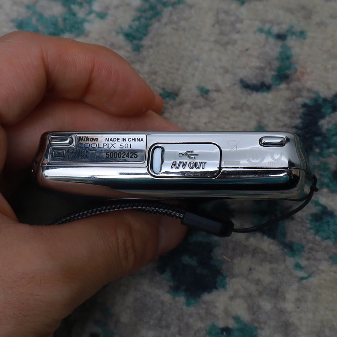 Nikon 니콘 쿨픽스 s01 coolpix s01 실버 빈티지 디카 상품이미지7