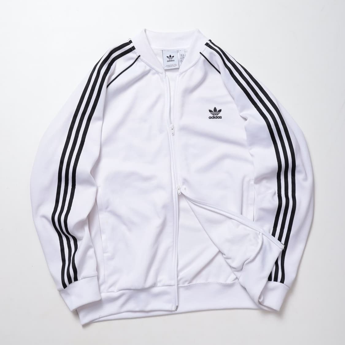 Adidas 화이트 트랙 집업 상품이미지2