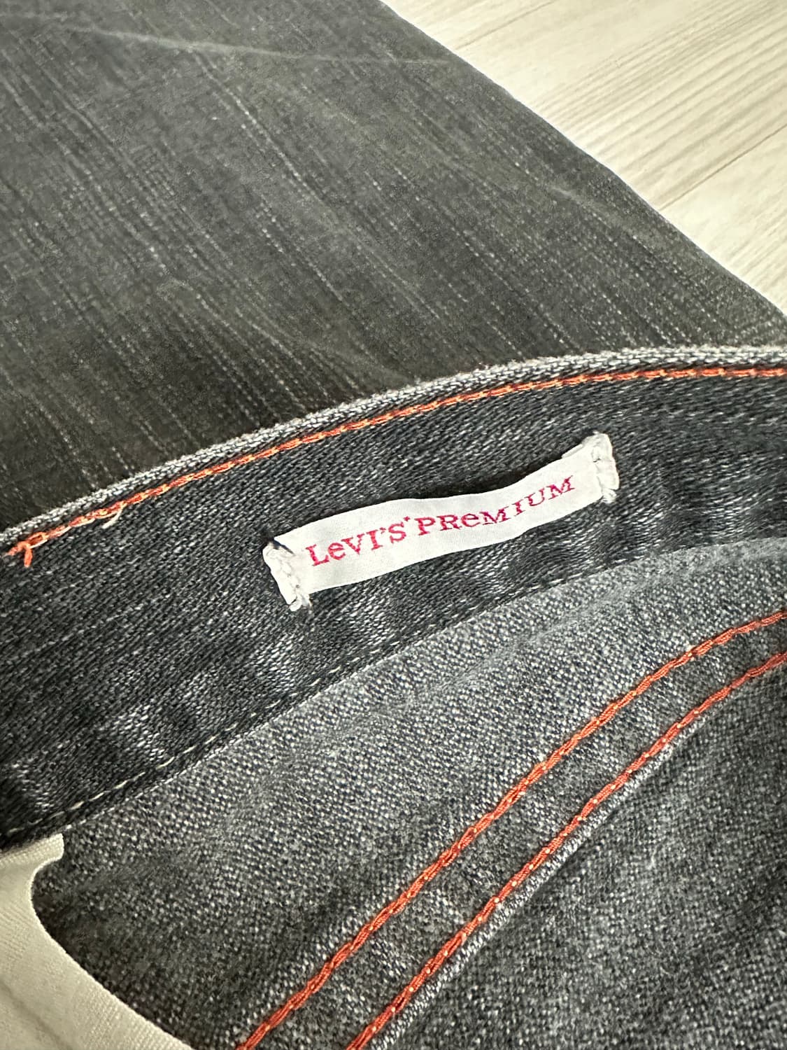 리바이스 프리미엄 흑청 데님 상품이미지3