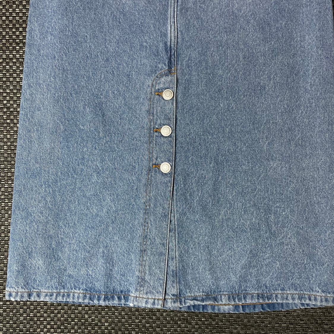 (27) 타미힐피거 중청 데님 롱 스커트 상품이미지7