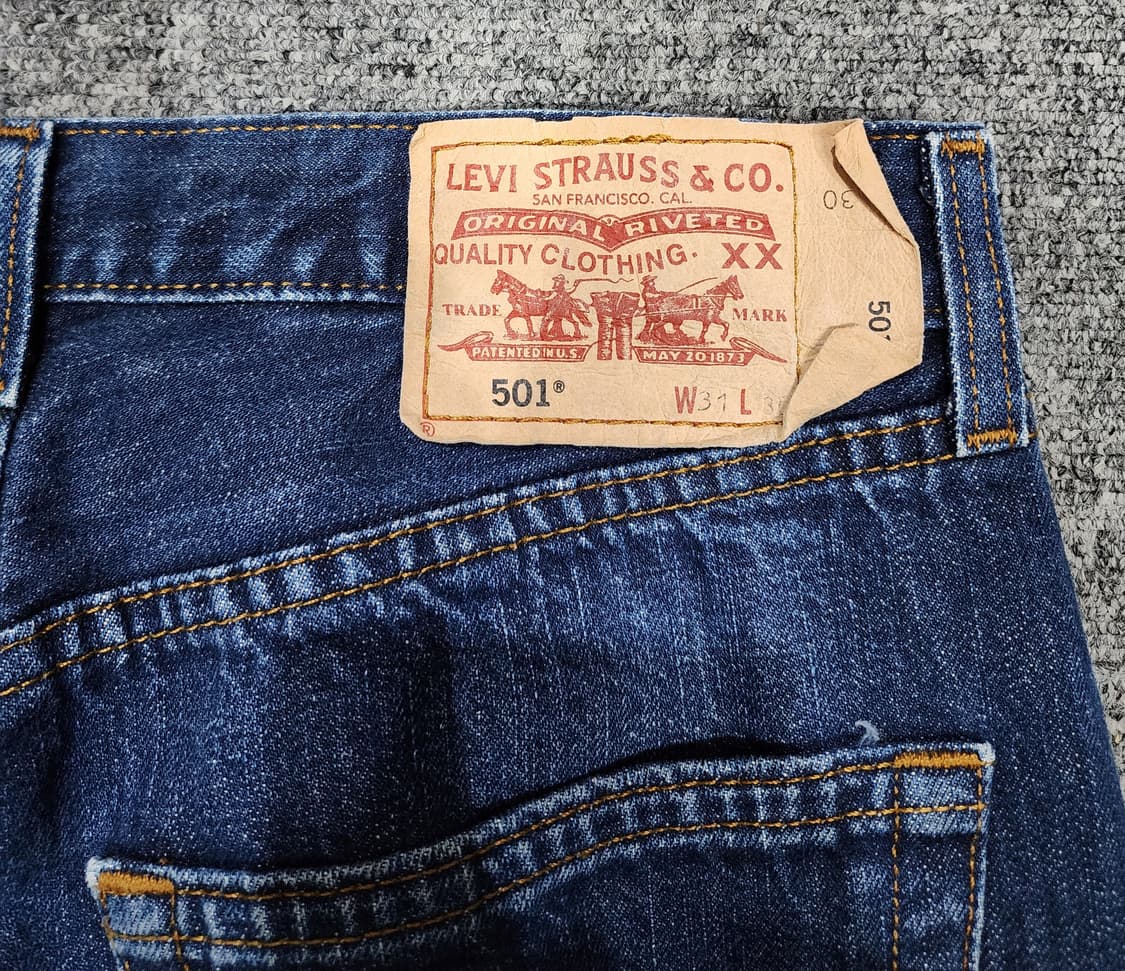 리바이스 501 00s 데님팬츠 청바지 31 상품이미지9