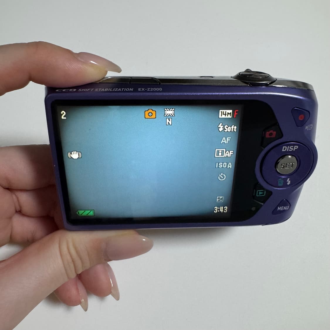 casio exilim 카시오 엑슬림 ex-z2000 상품이미지7