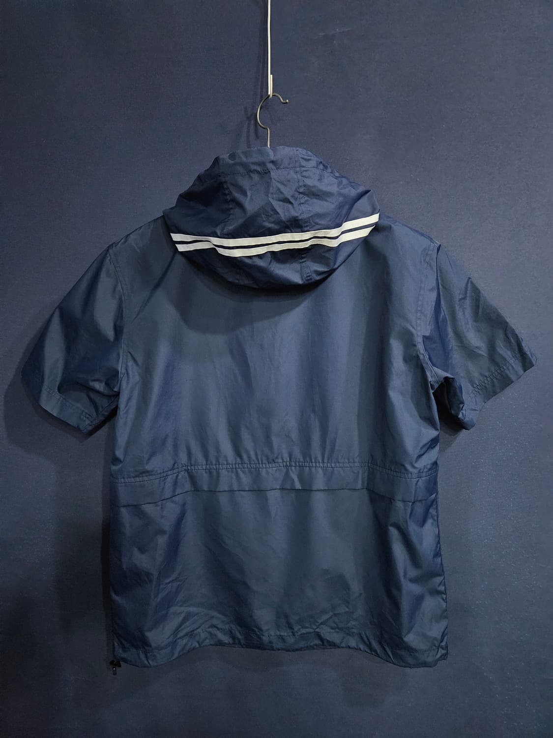 NBA 네이비 남성 95 후드 바람막이 반팔 집업자켓  상품이미지2