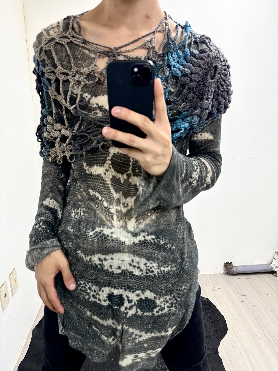 “Vintage” net Scarf 상품이미지2