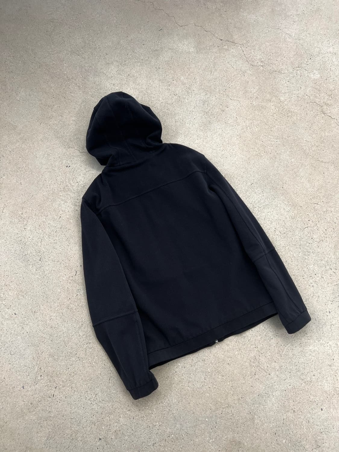 아르마니 익스체인지 메탈로고 코튼 후드집업 상품이미지4