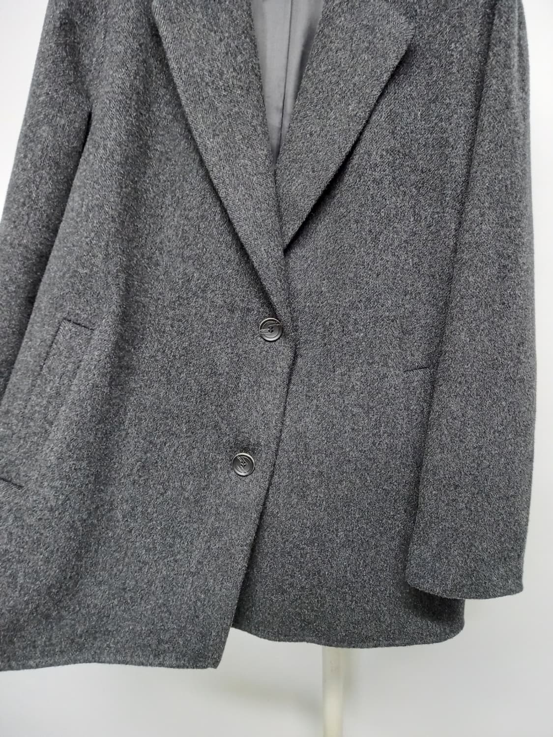 새 아이잗바바 춘추동 캐시미어블랜 루즈박시핏 자켓코트 55-77 상품이미지5