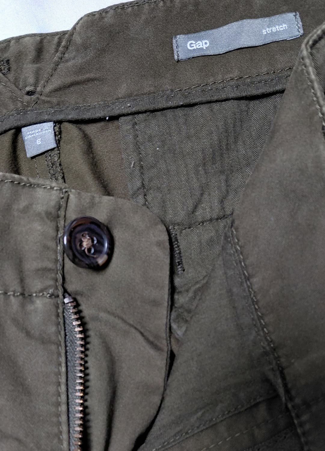 [OLD GAP] 00's 아카이브 멀티 포켓 롤업 카고 팬츠 상품이미지5