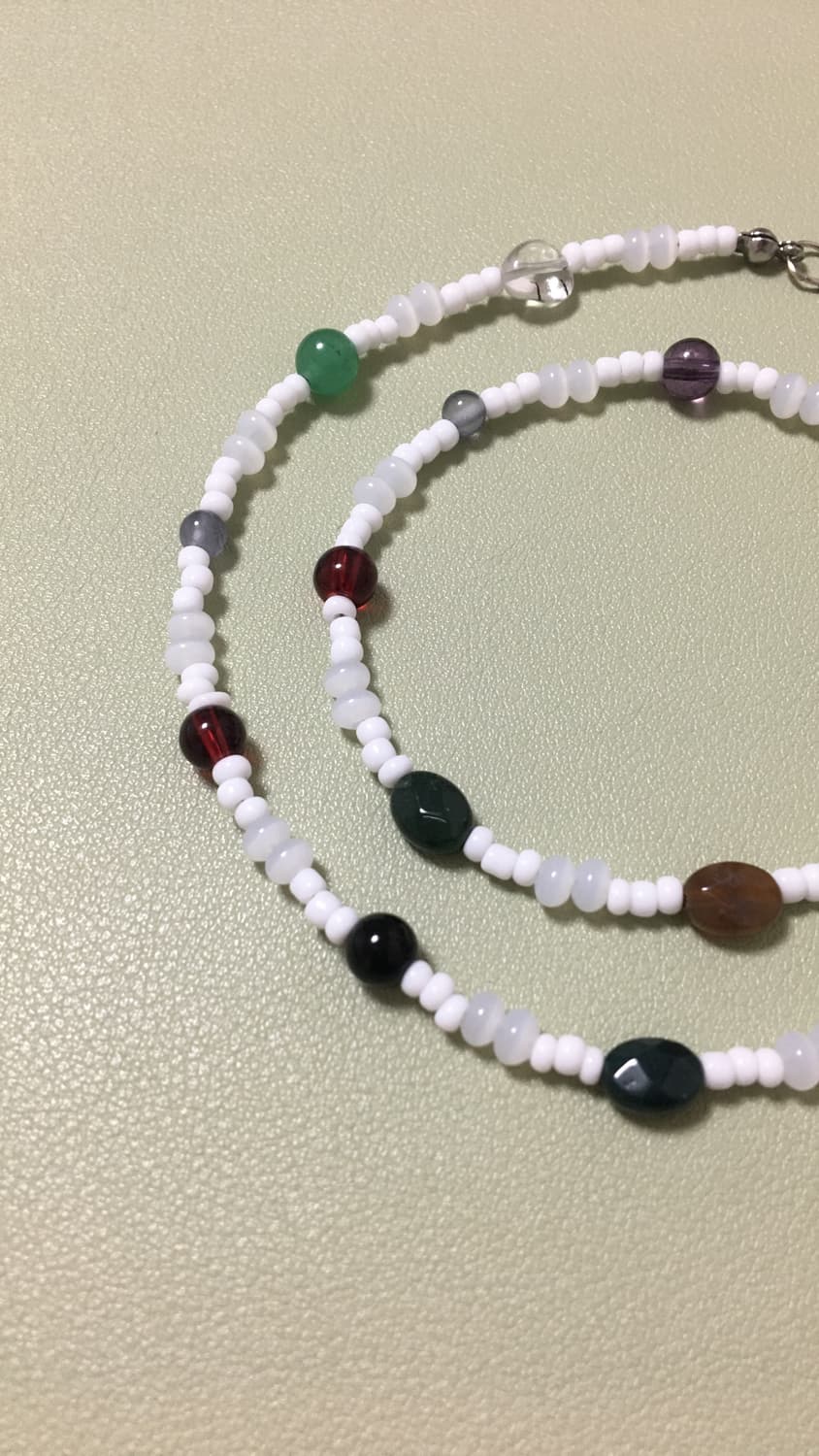 원석 비즈 팔찌 상품이미지3