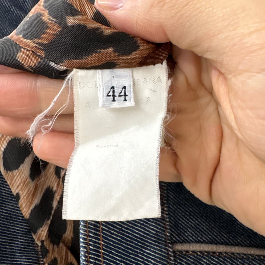 돌체앤가바나 데님 자켓 D&G 여성 S 상품이미지6