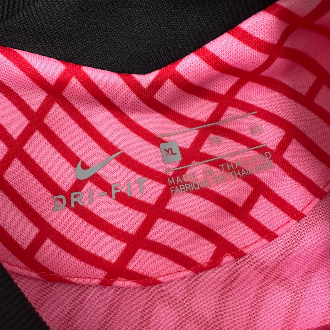 NIKE 나이키 대한민국 축구 국가대표 여성 반팔 핑크 유니폼 XL 상품이미지4