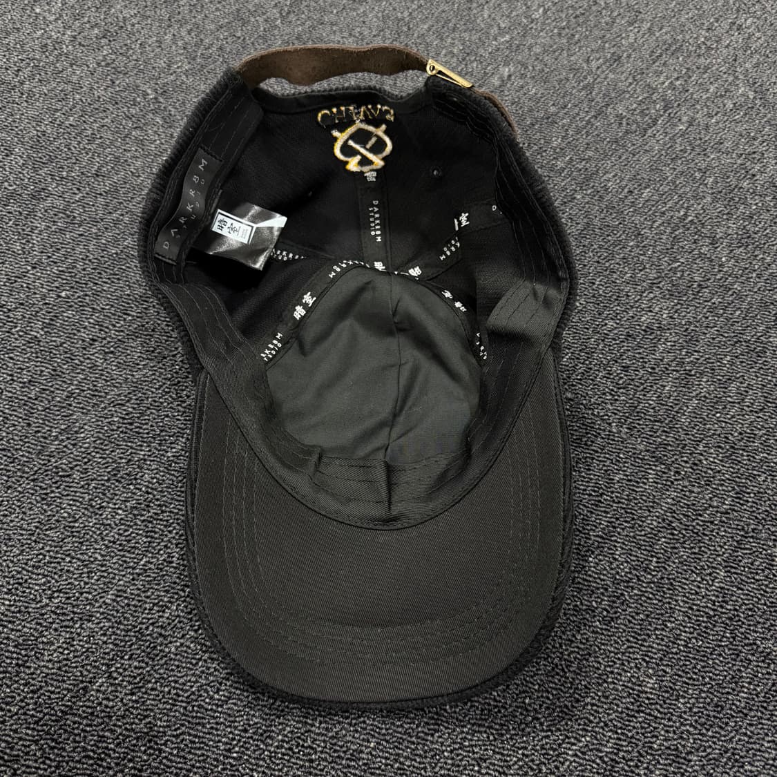 다크룸x시바스리갈 콜라보 코듀로이 볼캡 상품이미지7