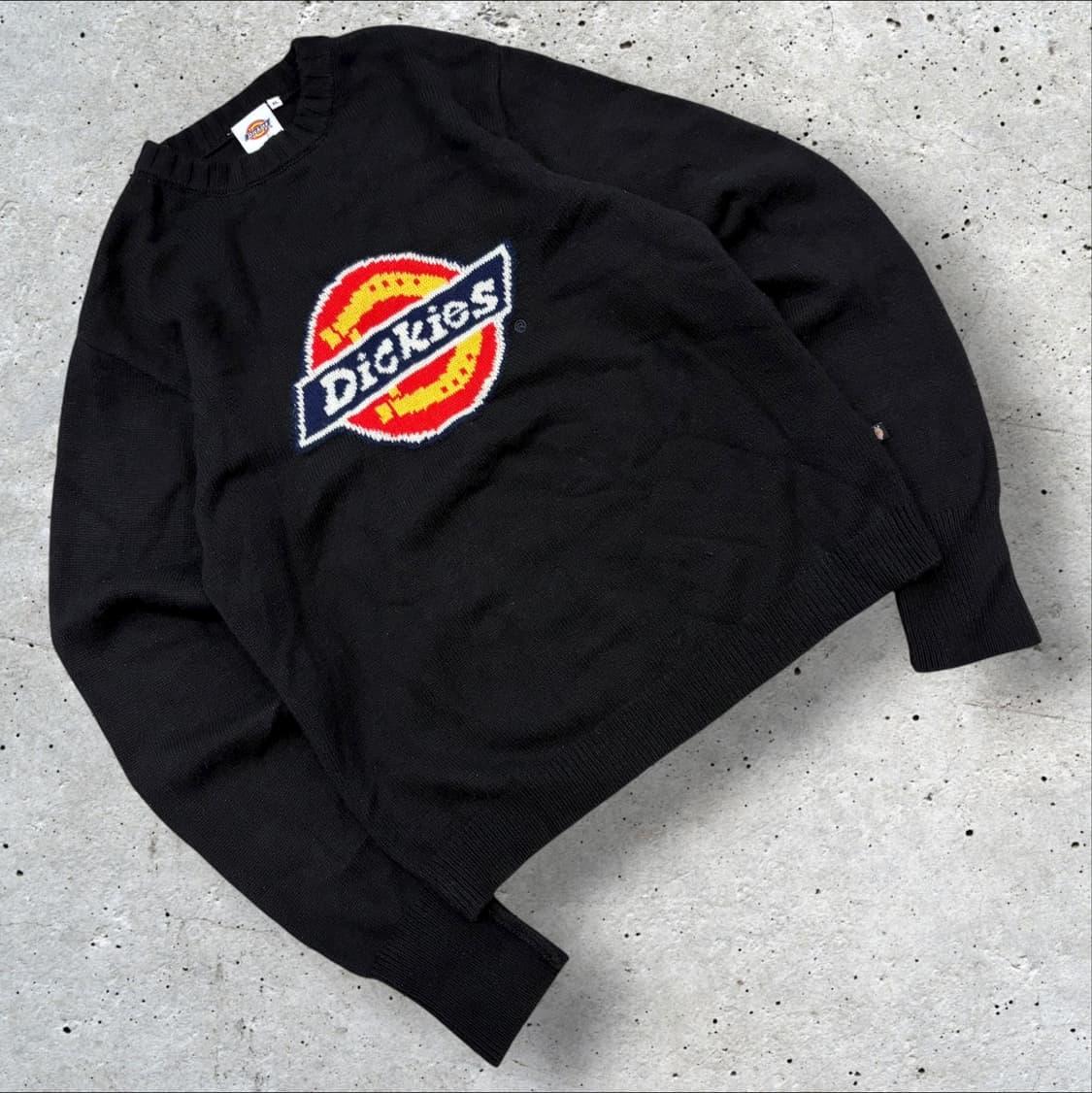[XL] 디키즈 빅로고 블랙 로고 니트 B340 상품이미지1