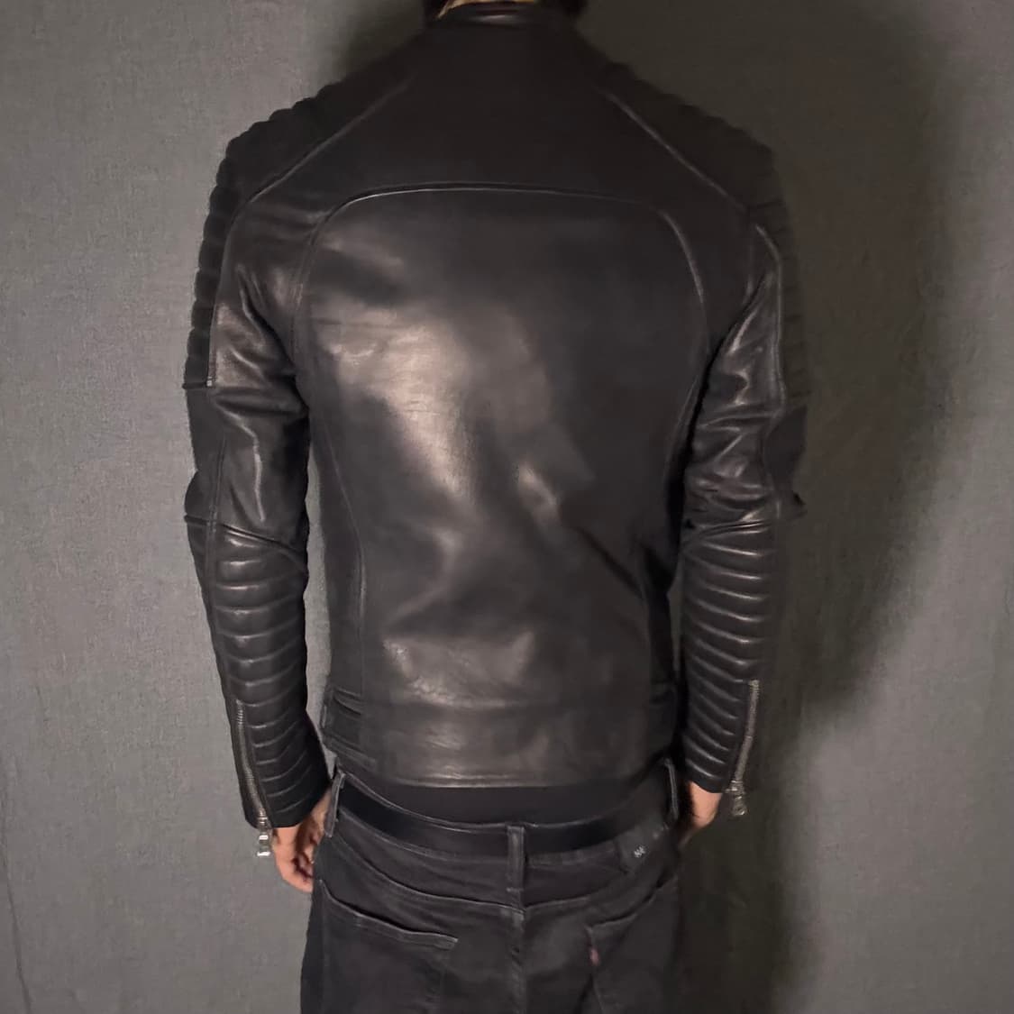 vintage rider leather jacket 상품이미지7