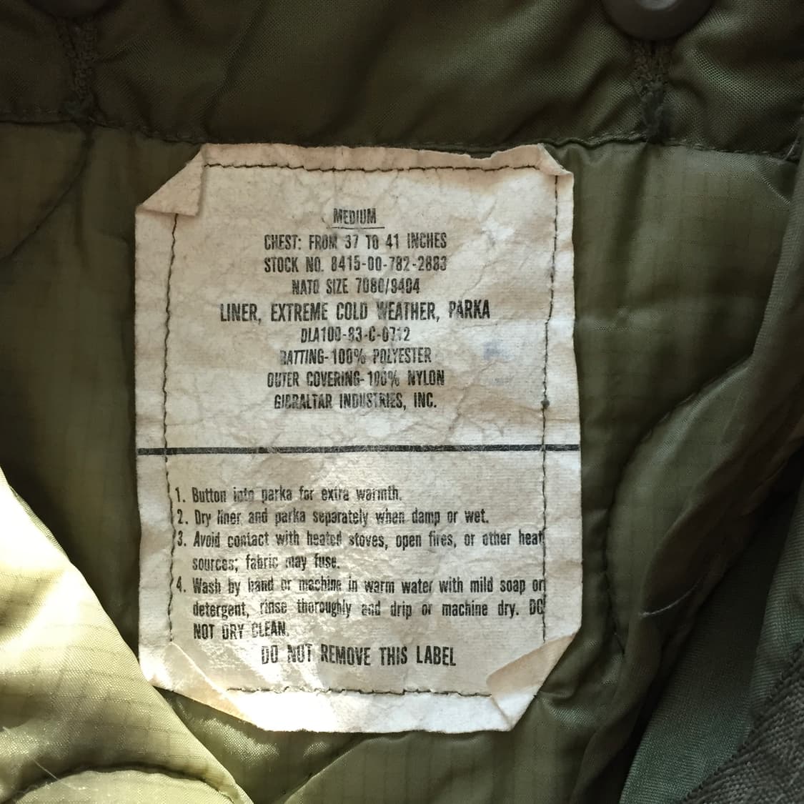 60s 1st M-65 피시테일파카 1세대 상품이미지4