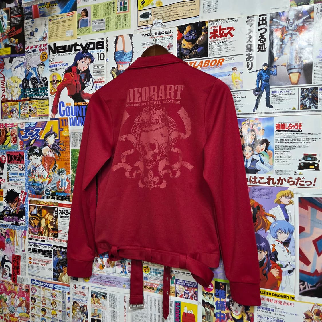 JPN 디오라토 펑크 스컬 투지퍼 라이더 자켓 상품이미지7