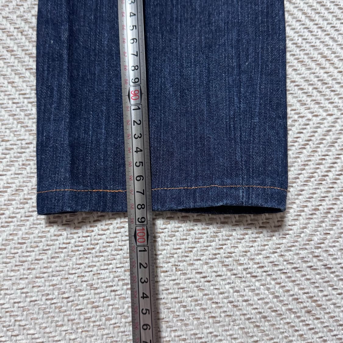 (L) 도미네이트 핸드크래프트 더블 웨이스트스트릿 데님 팬츠 상품이미지10