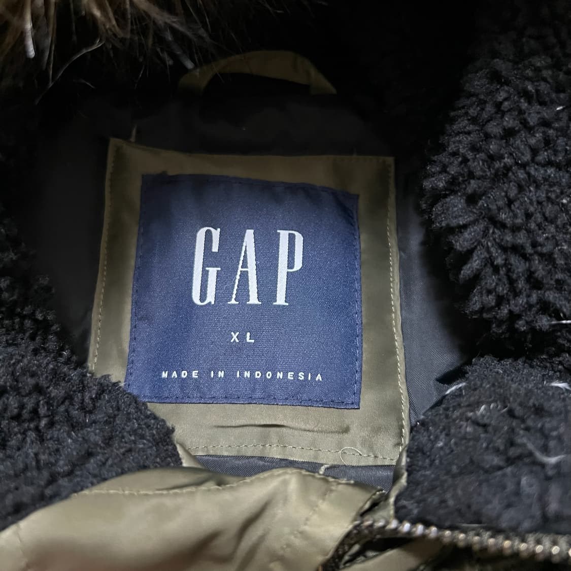 GAP 갭 남성 밀리터리 야상 패딩 XL/105 상품이미지4