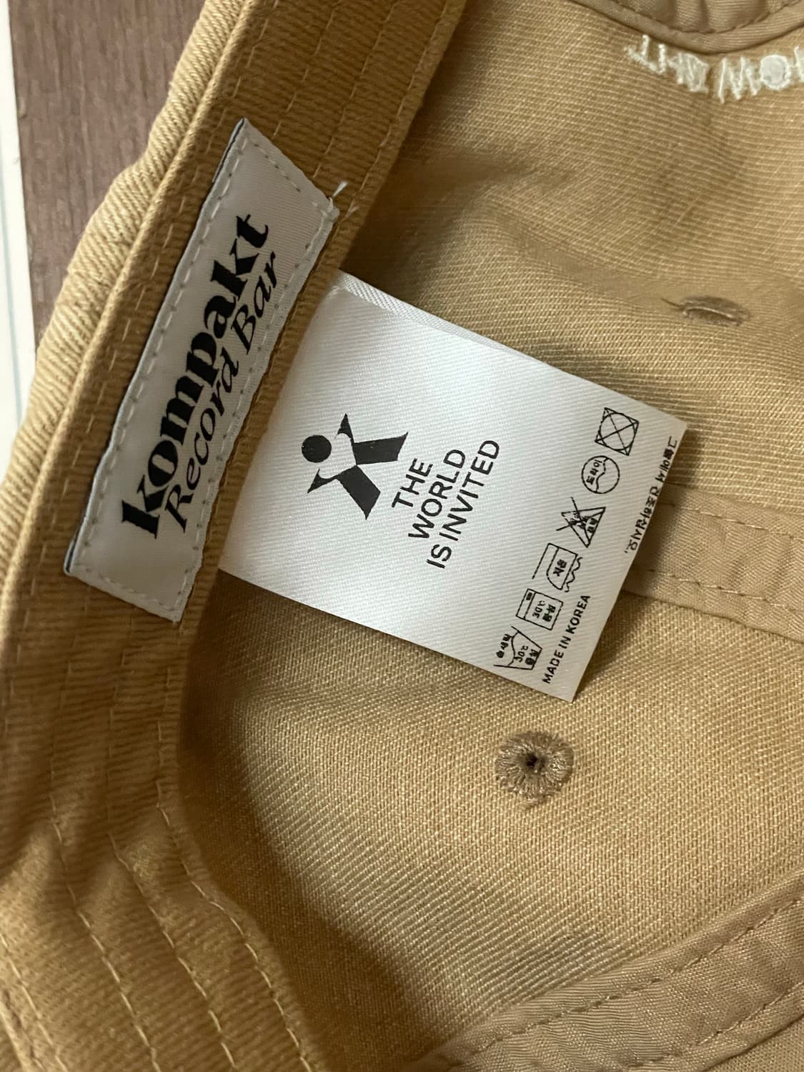 컴팩트레코드바 볼캡 상품이미지3