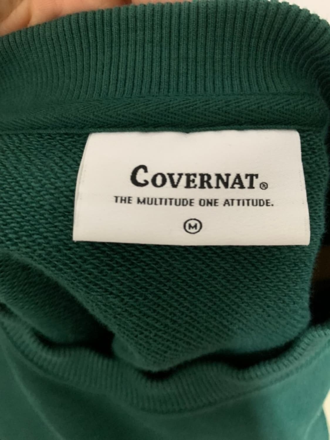 커버낫 컬러블럭 맨투맨 상품이미지3