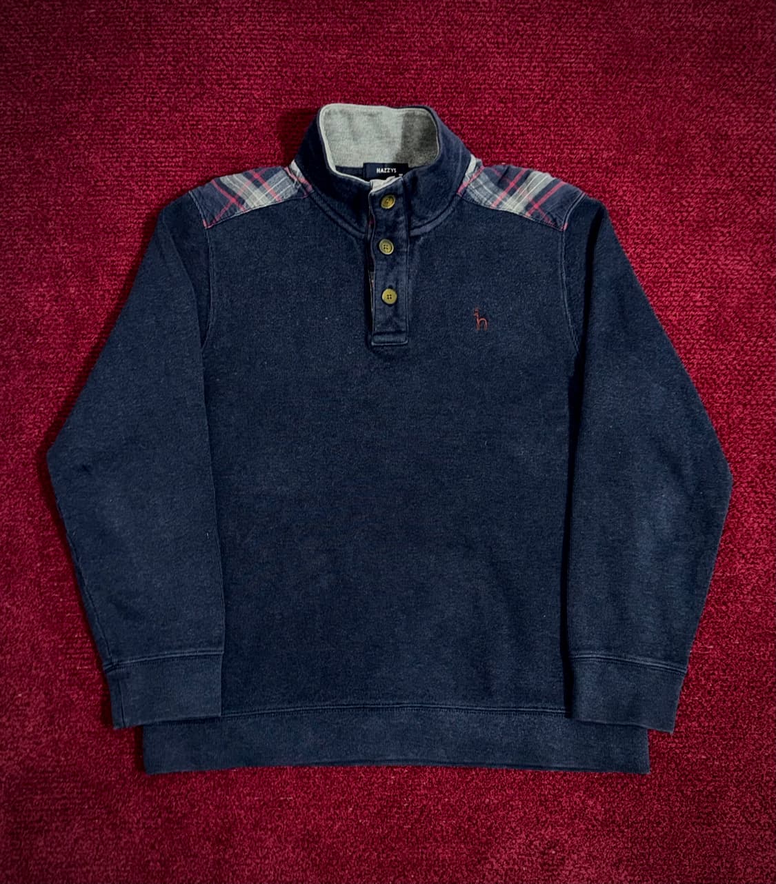 헤지스 네이비 스웨트셔츠 100 상품이미지1