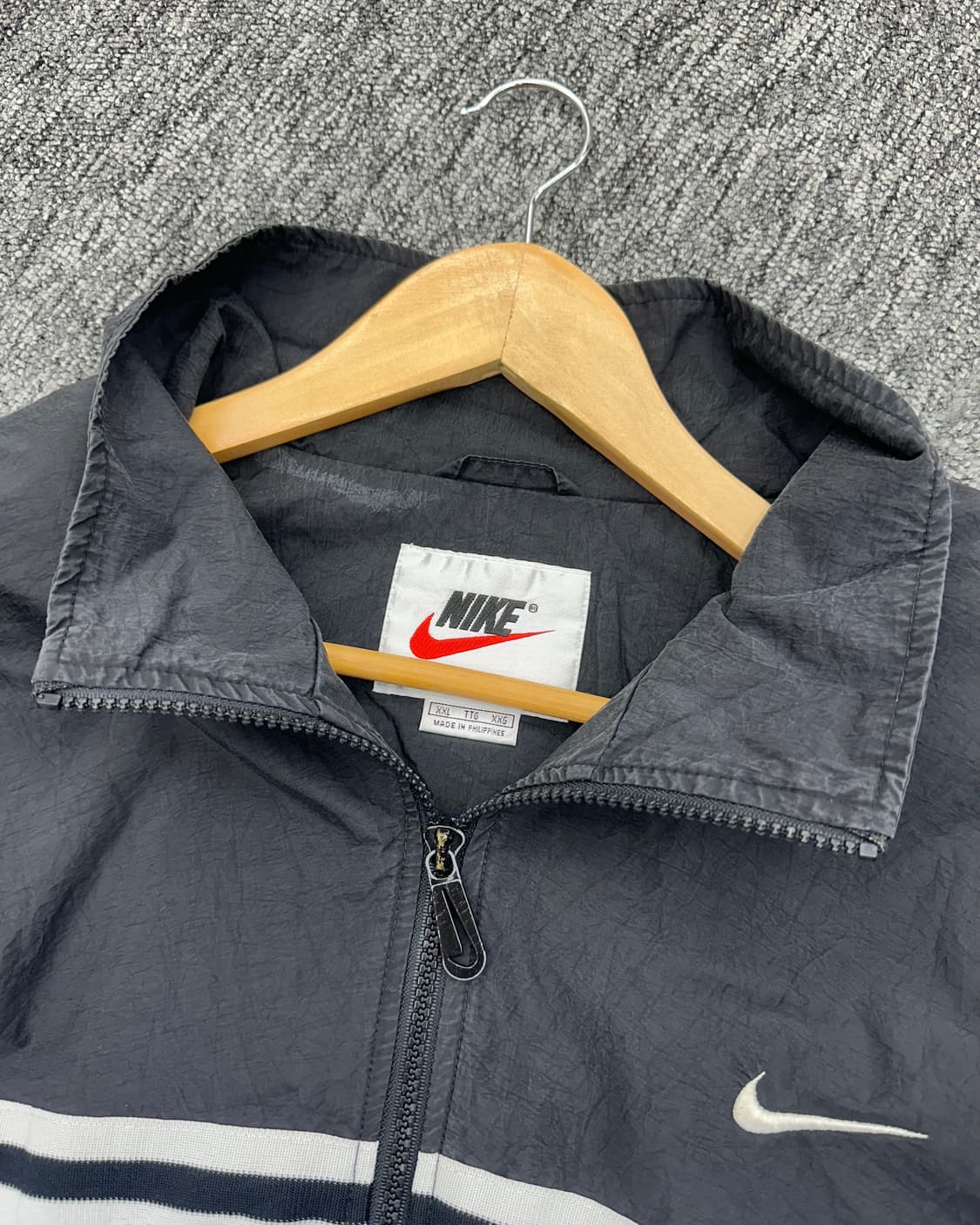 (3XL)90'S 나이키 빅로고 바람막이-M1043 상품이미지4