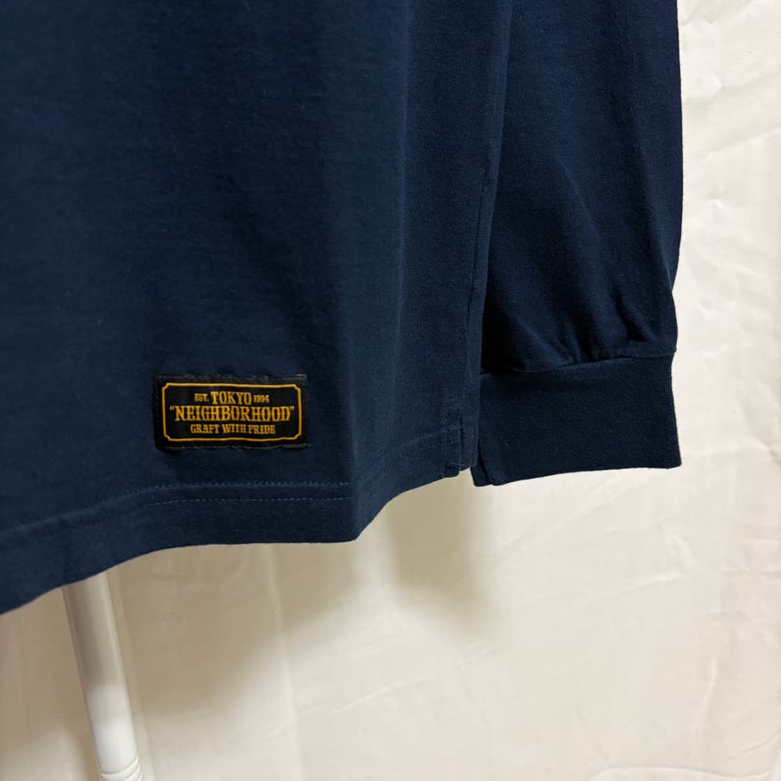 네이버후드 FUCK EM 클래식 포켓 롱슬리브 / 네이비, L 상품이미지6