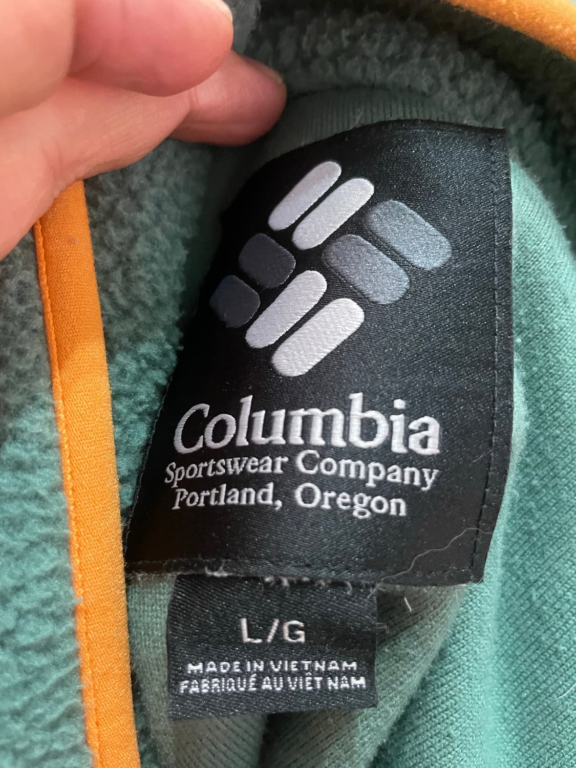 Columbia 컬럼비아 하프 스냅 플리스 L 상품이미지6