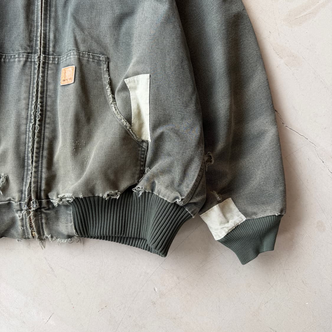 칼하트 j130 모스그린 액티브 워크 자켓 상품이미지2