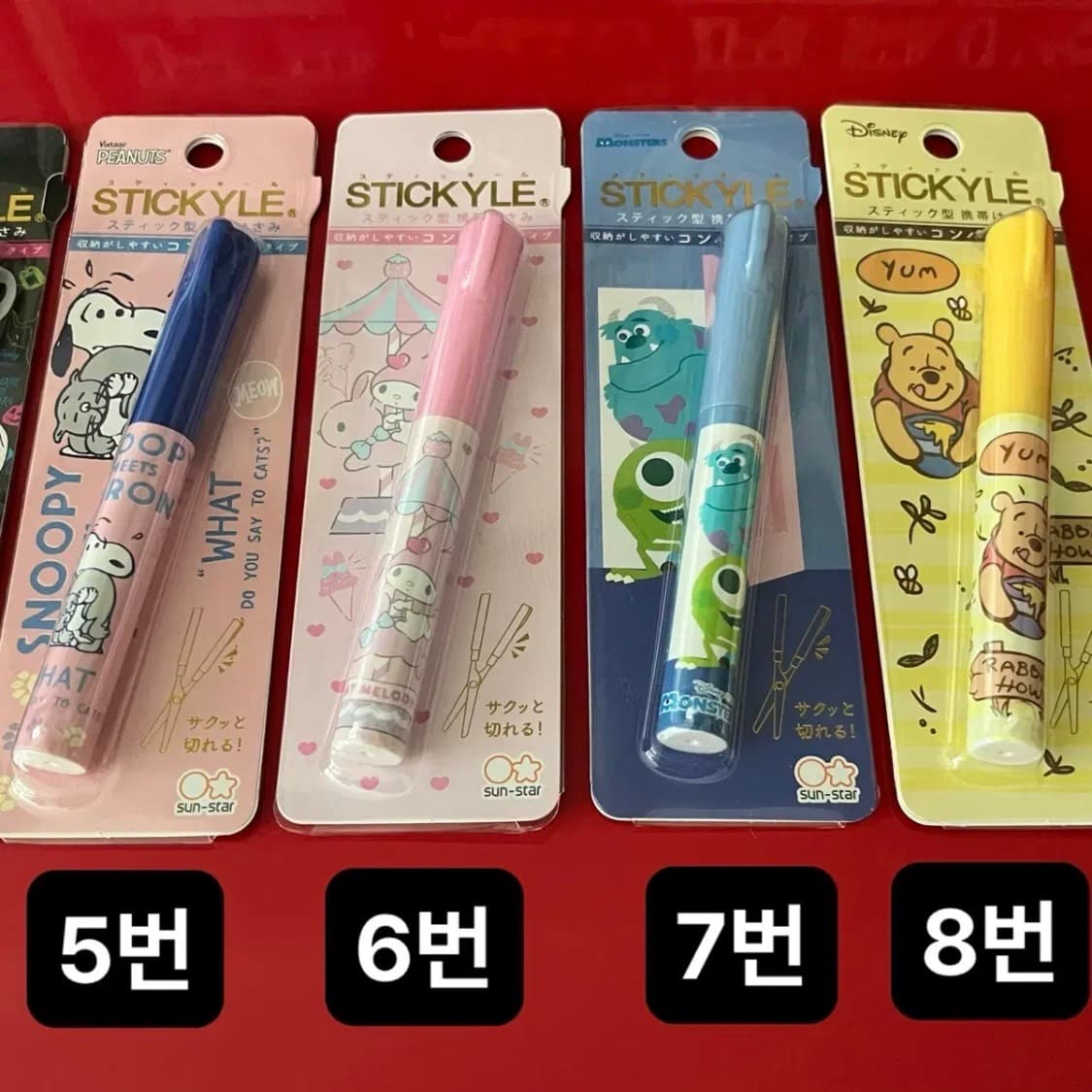 미개봉/새상품) 디즈니 픽사 스티킬 컴팩트 가위 상품이미지2