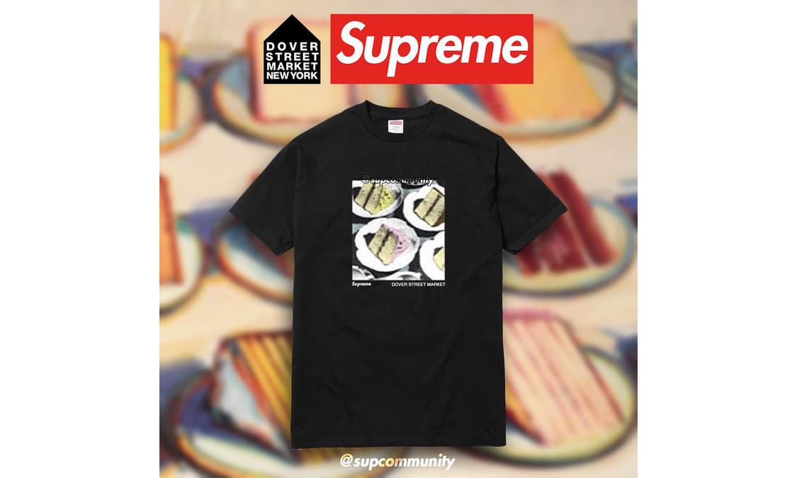슈프림 x 도버스트릿마켓 뉴욕 5주년 한정판 티셔츠 L 상품이미지3