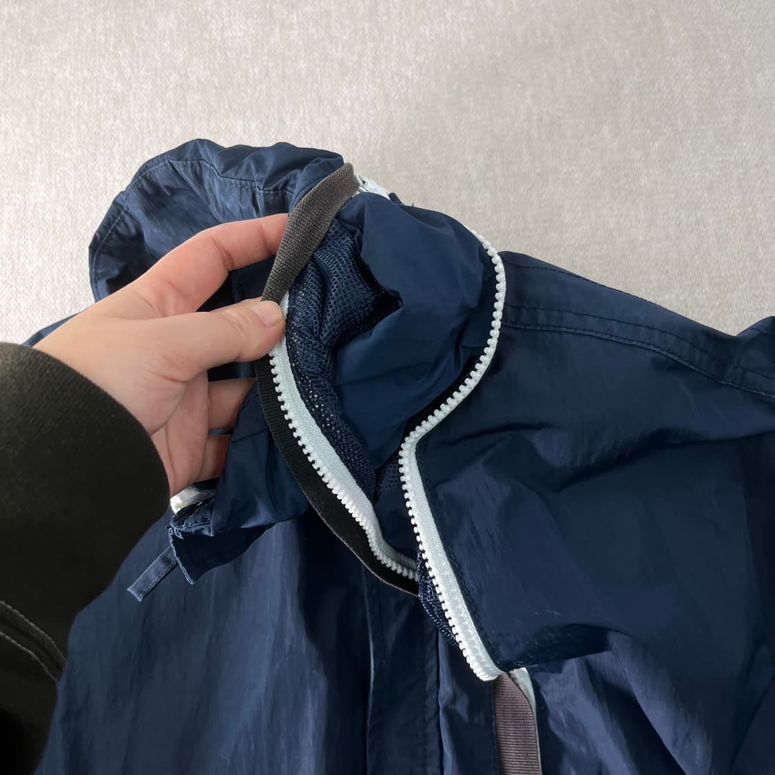 100 알마니 익스체인지 하이넥 윈드브레이커 필드 자켓 상품이미지4