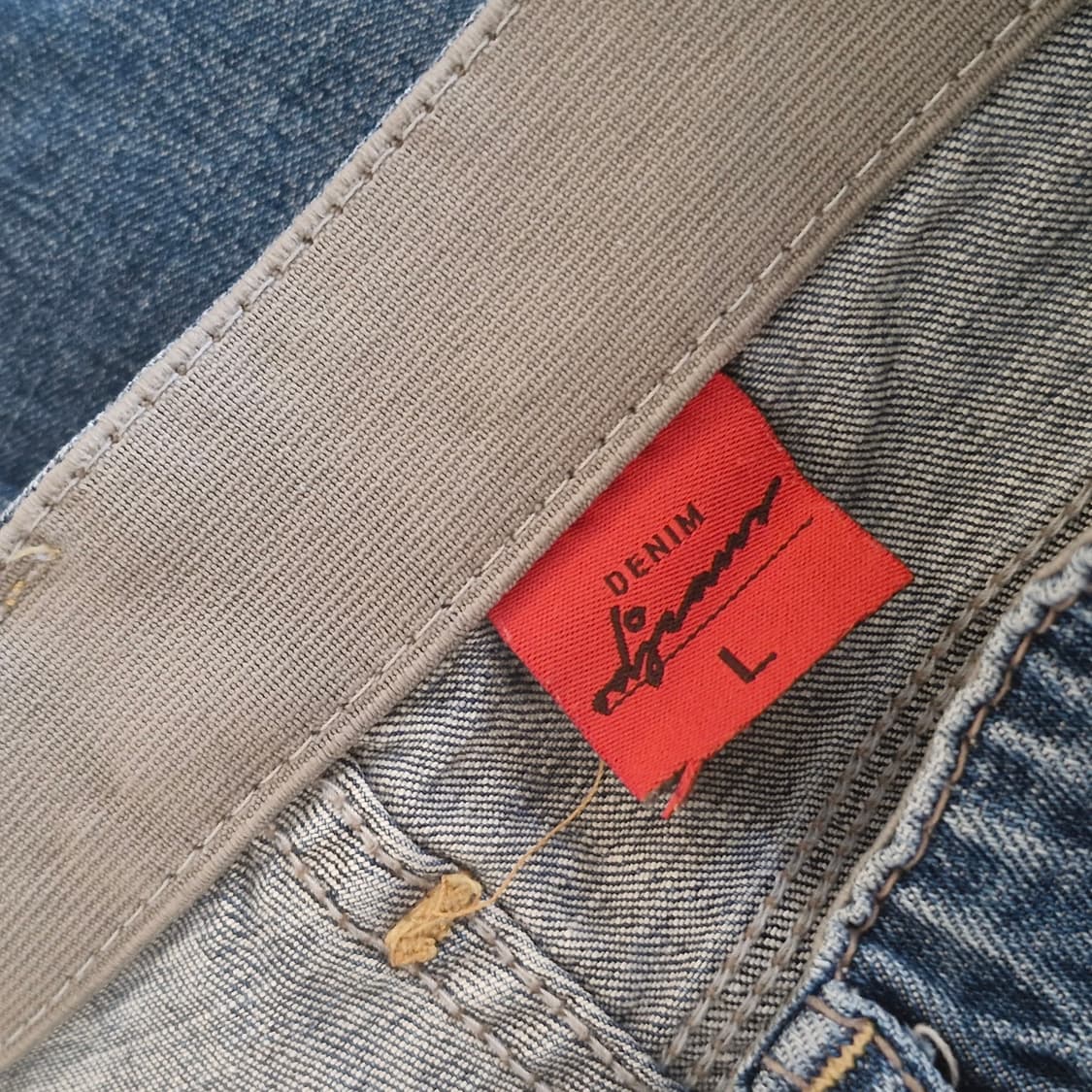미키마우스 밴딩 데님 청바지 31인치~ 상품이미지4
