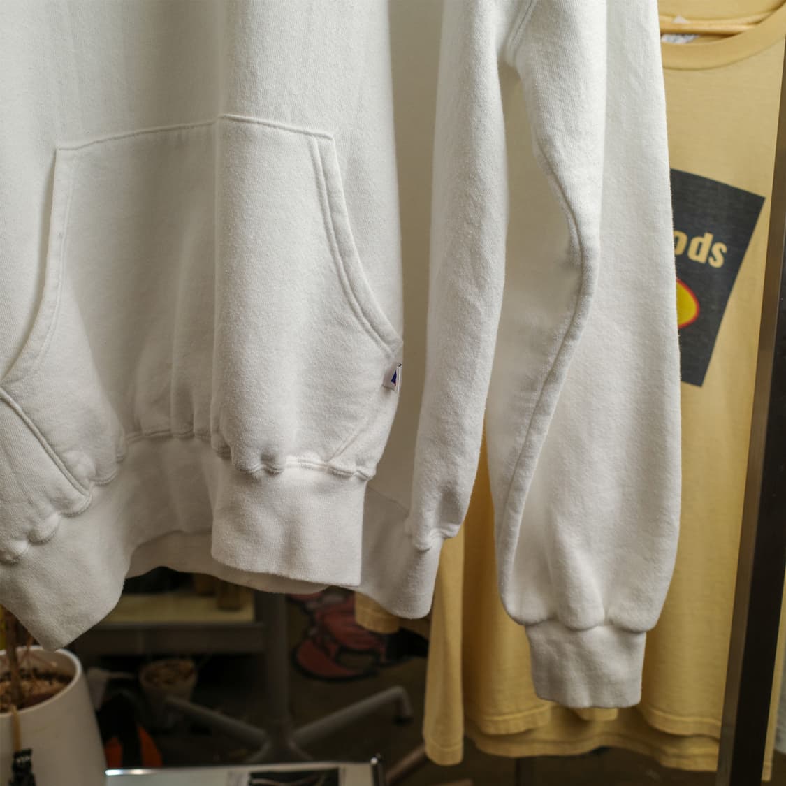 1990's Russell Plain Hoodie 상품이미지3