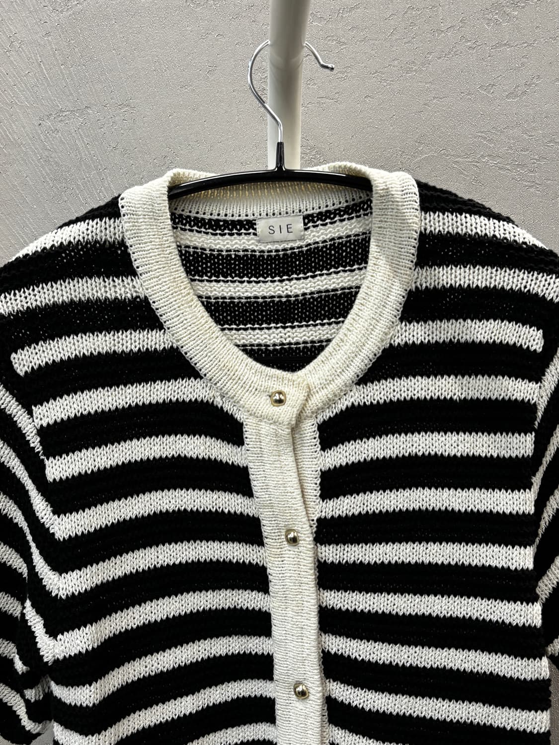SIE 시에 스트라이프 가디건 S 상품이미지3