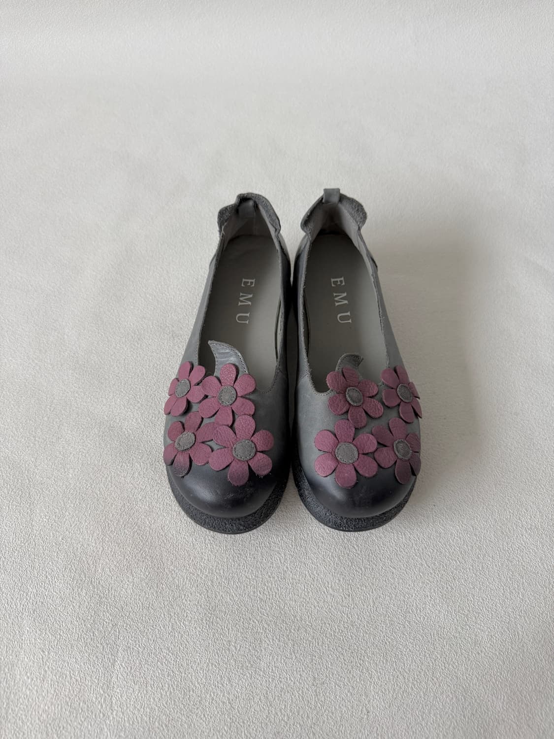 [EU39]Pre owned 레더 플랫슈즈 상품이미지2