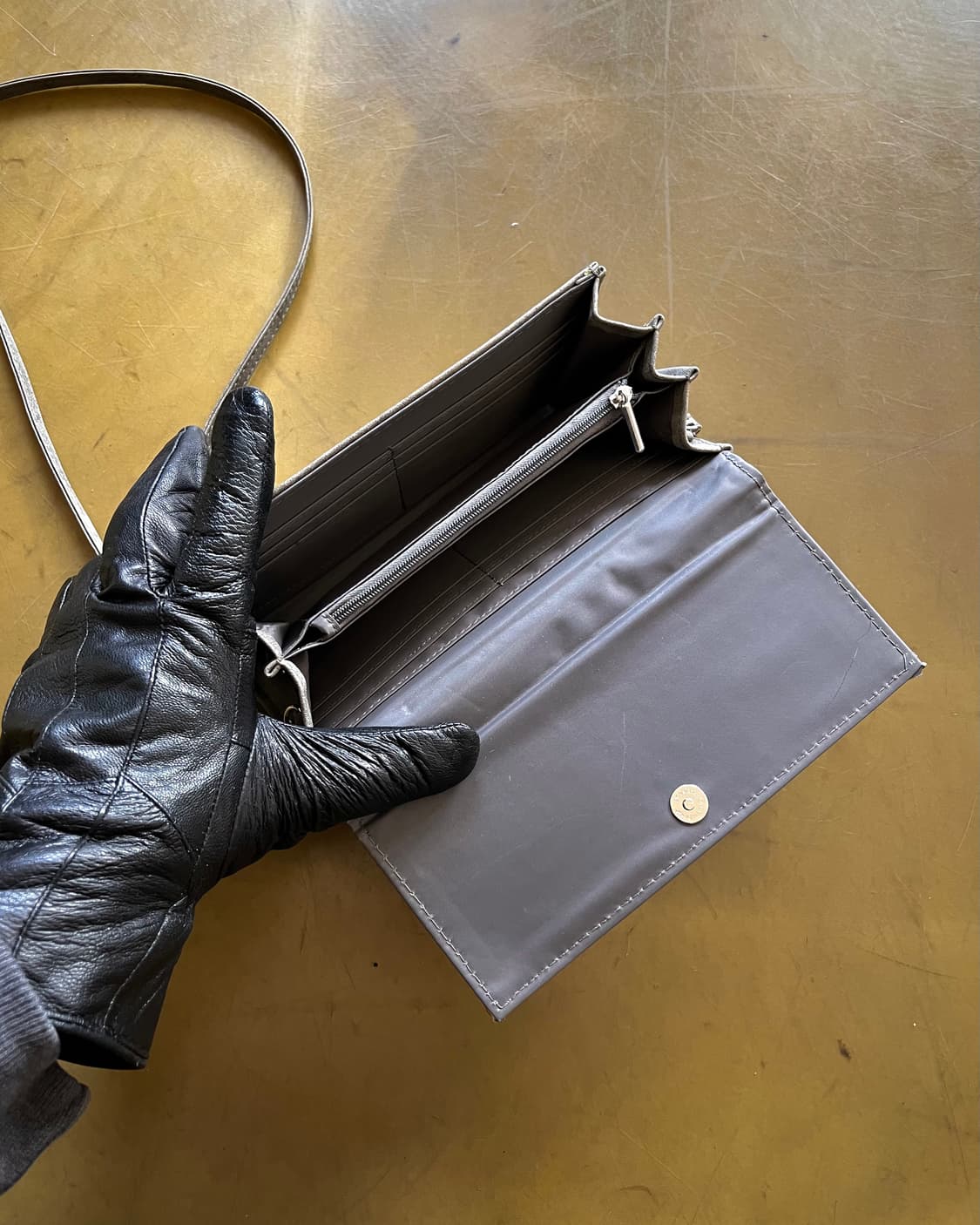 Y's by Yohji Yamamoto Leather Cross Bag 상품이미지9