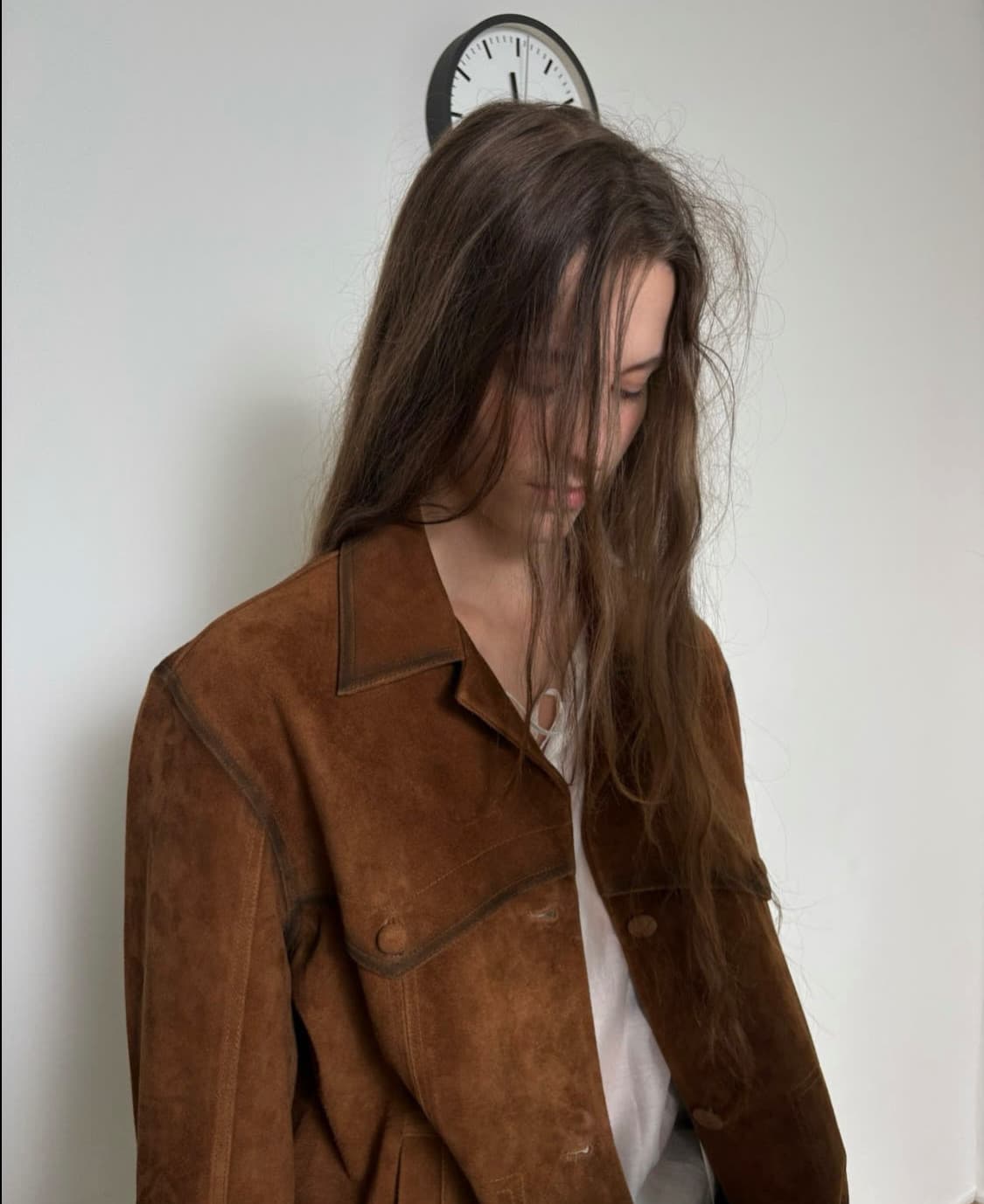 런던플랏 나파 스웨이드 고트 자켓 미사용품 상품이미지2