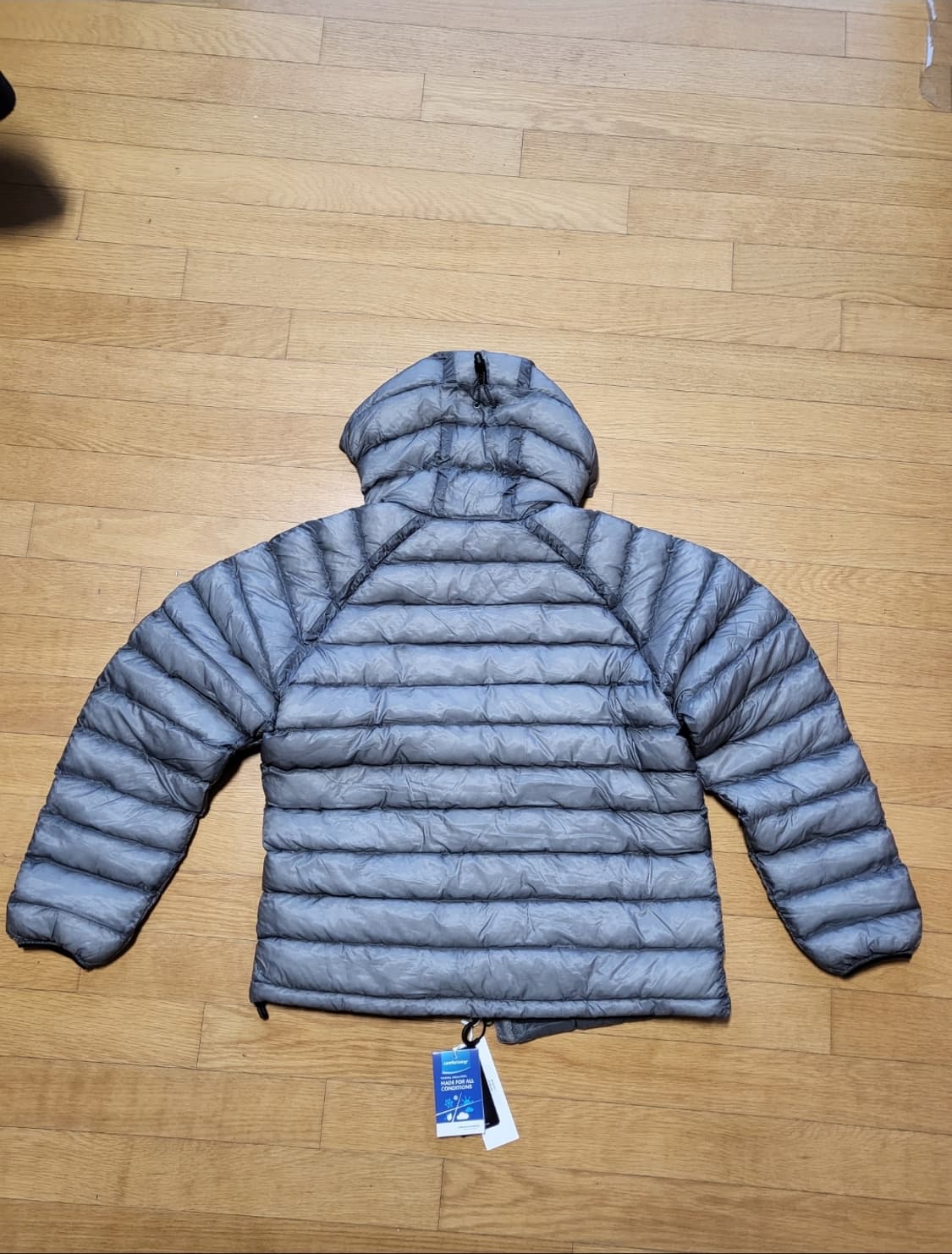 수아레 경량패딩(남녀 동일제품.그레이)무배 상품이미지5