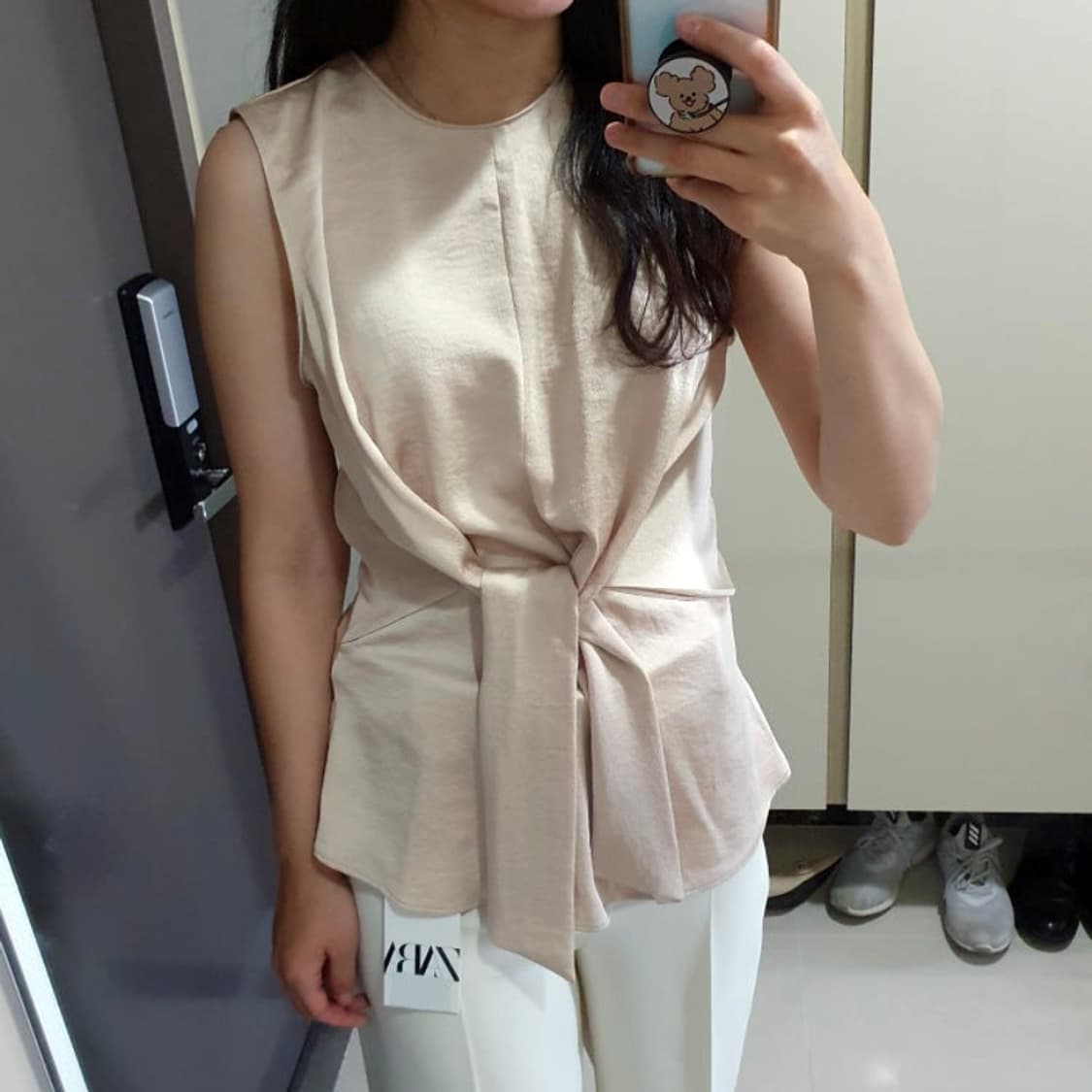 자라(ZARA) 트위스트 블라우스 55 상품이미지7