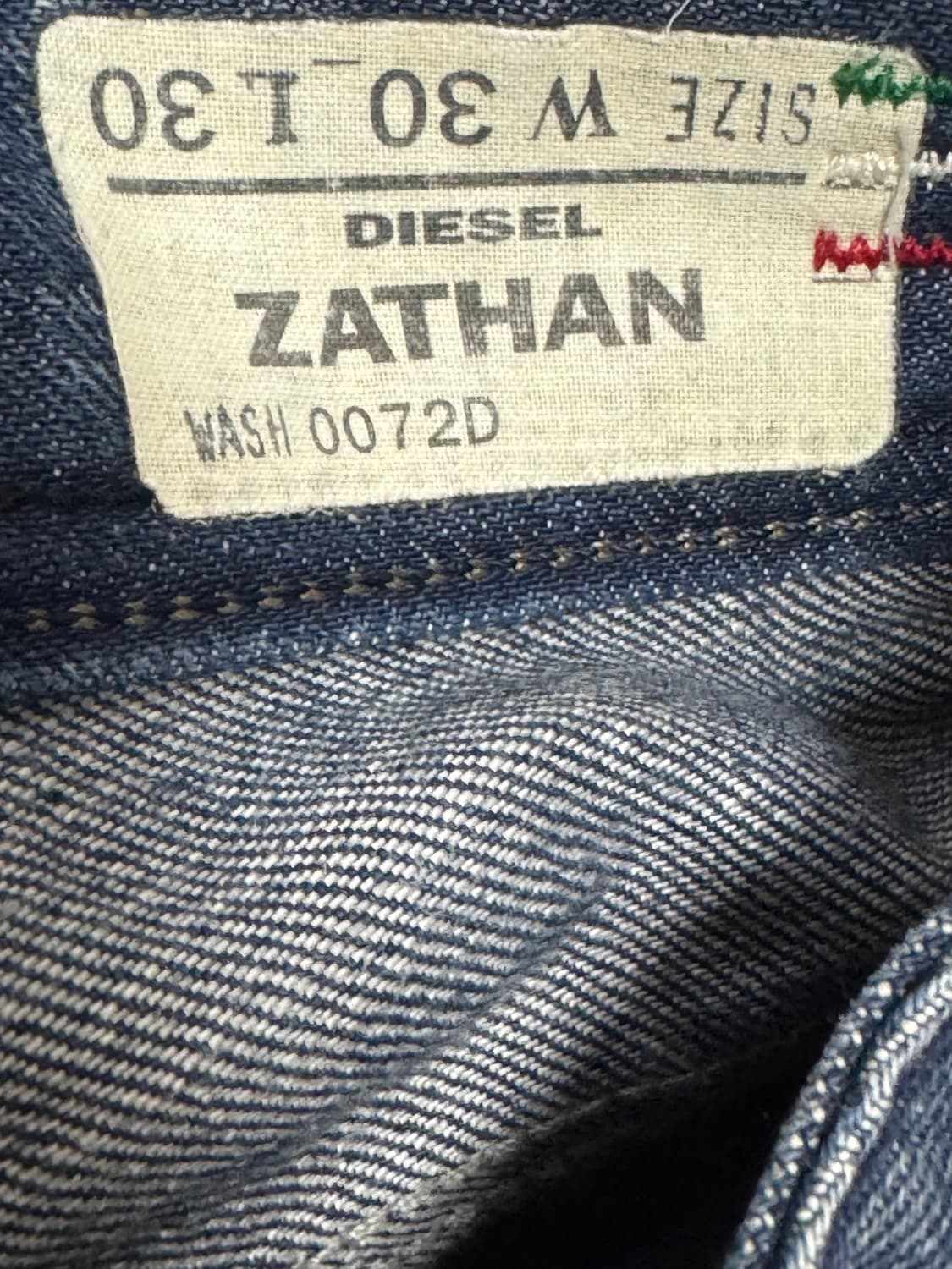 디젤 ZATHAN W30 L30 상품이미지3