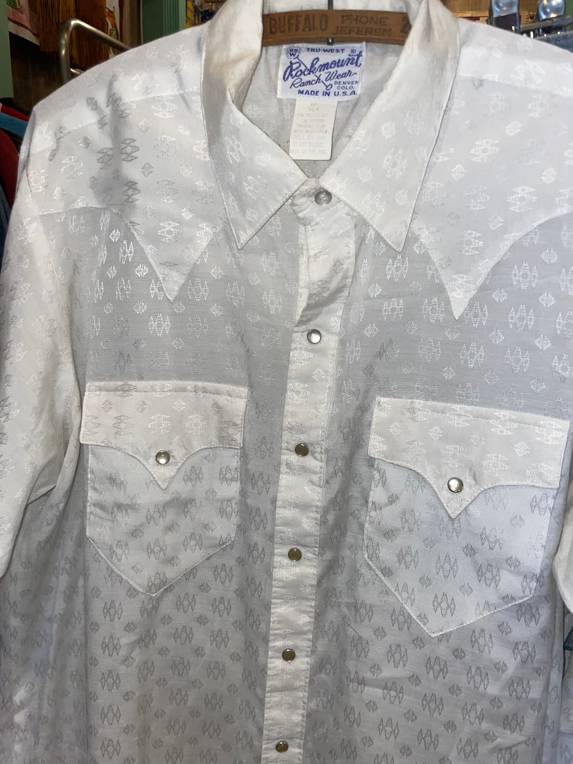 1980-90's Rockmount Ranch Wear shirt 상품이미지2