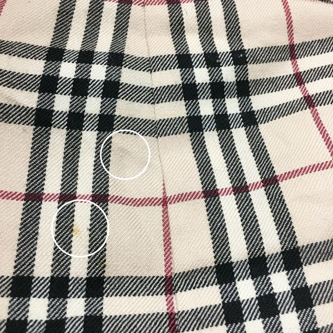 버버리 블루라벨 체크 미디스커트 36 상품이미지7