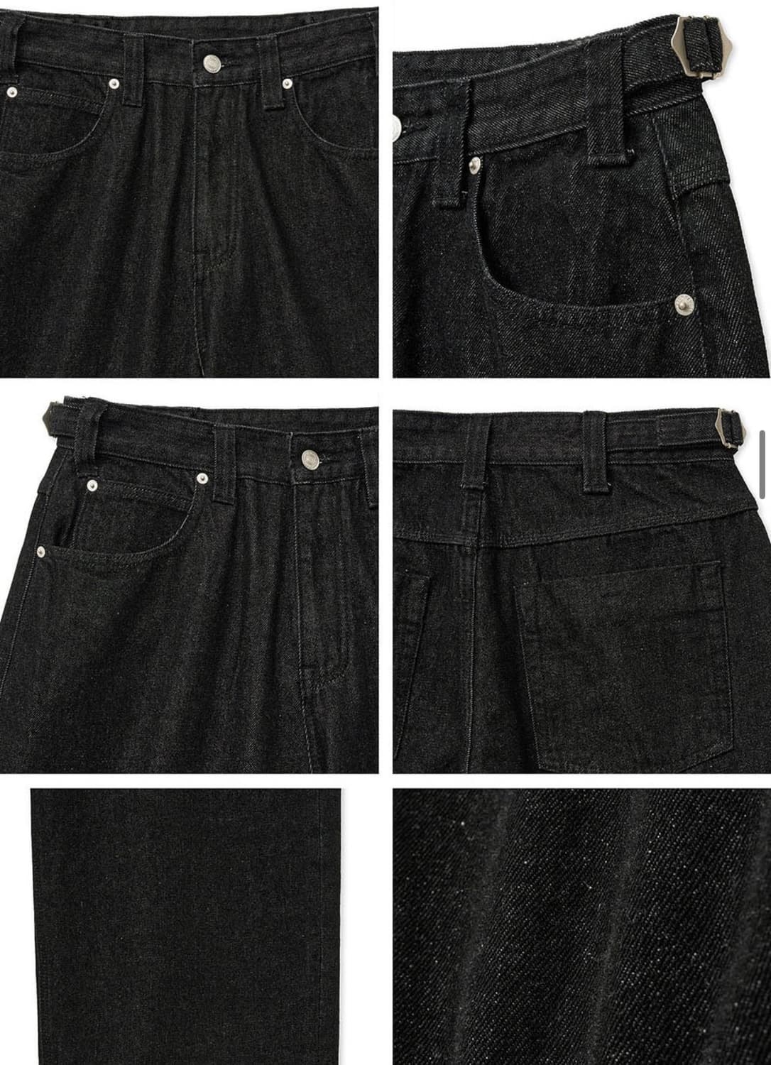 (새상품) 노운 - wide denim pants 상품이미지9