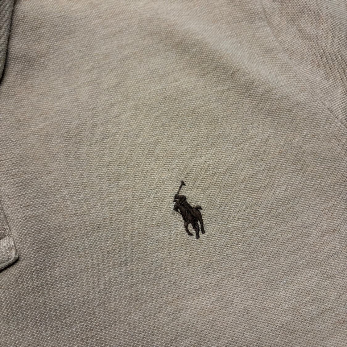 [L] 폴로 랄프로렌 신형 큐알 커스텀 슬림핏 베이지 반팔 D689 상품이미지4