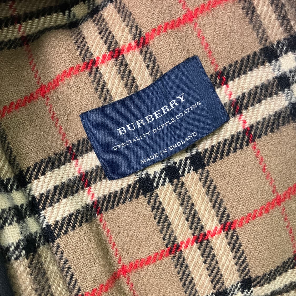 버버리 런던 카멜 울 더플 코트 상품이미지10