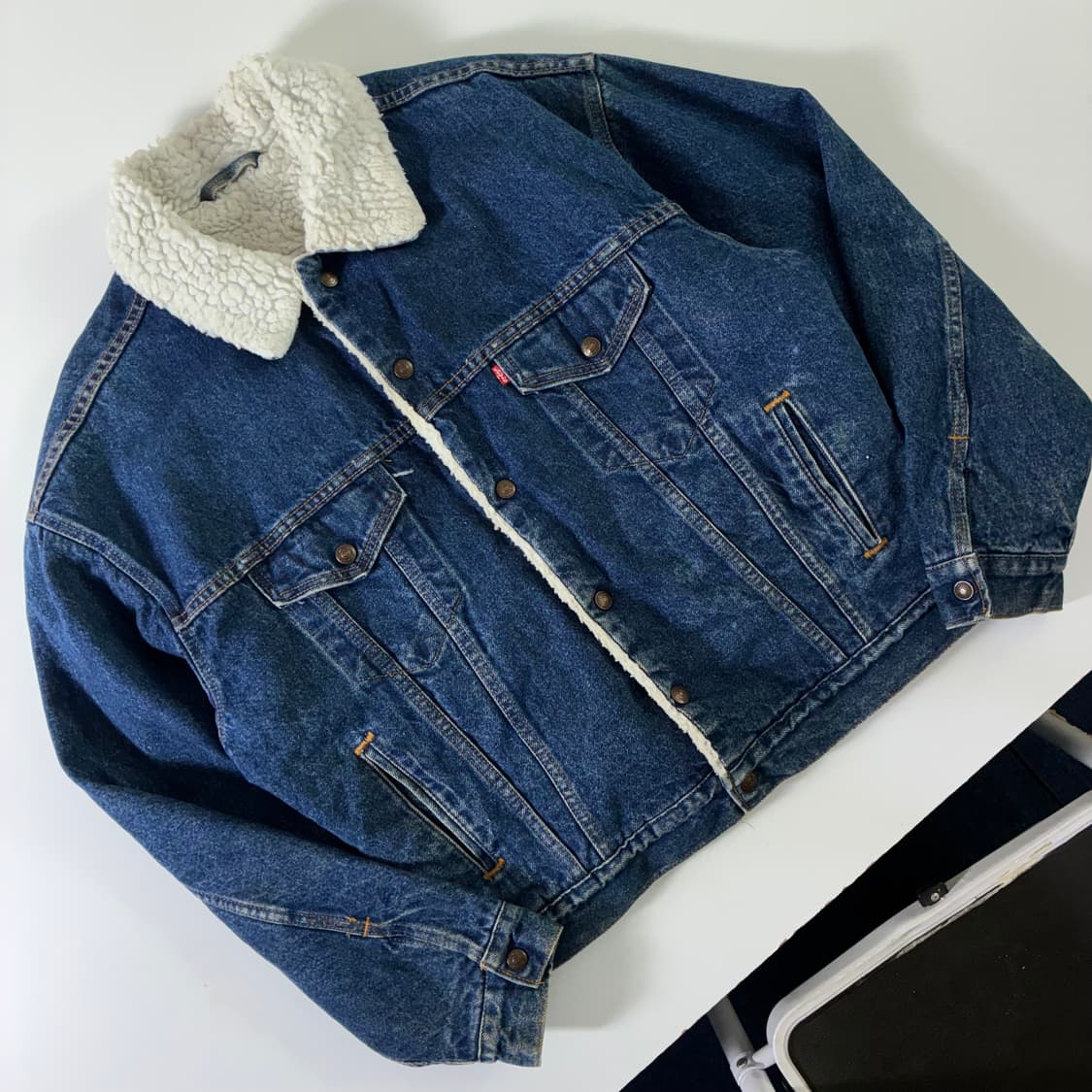 Levi's  리바이스 레드탭 쉐르파 데님 트러커 자켓  상품이미지2