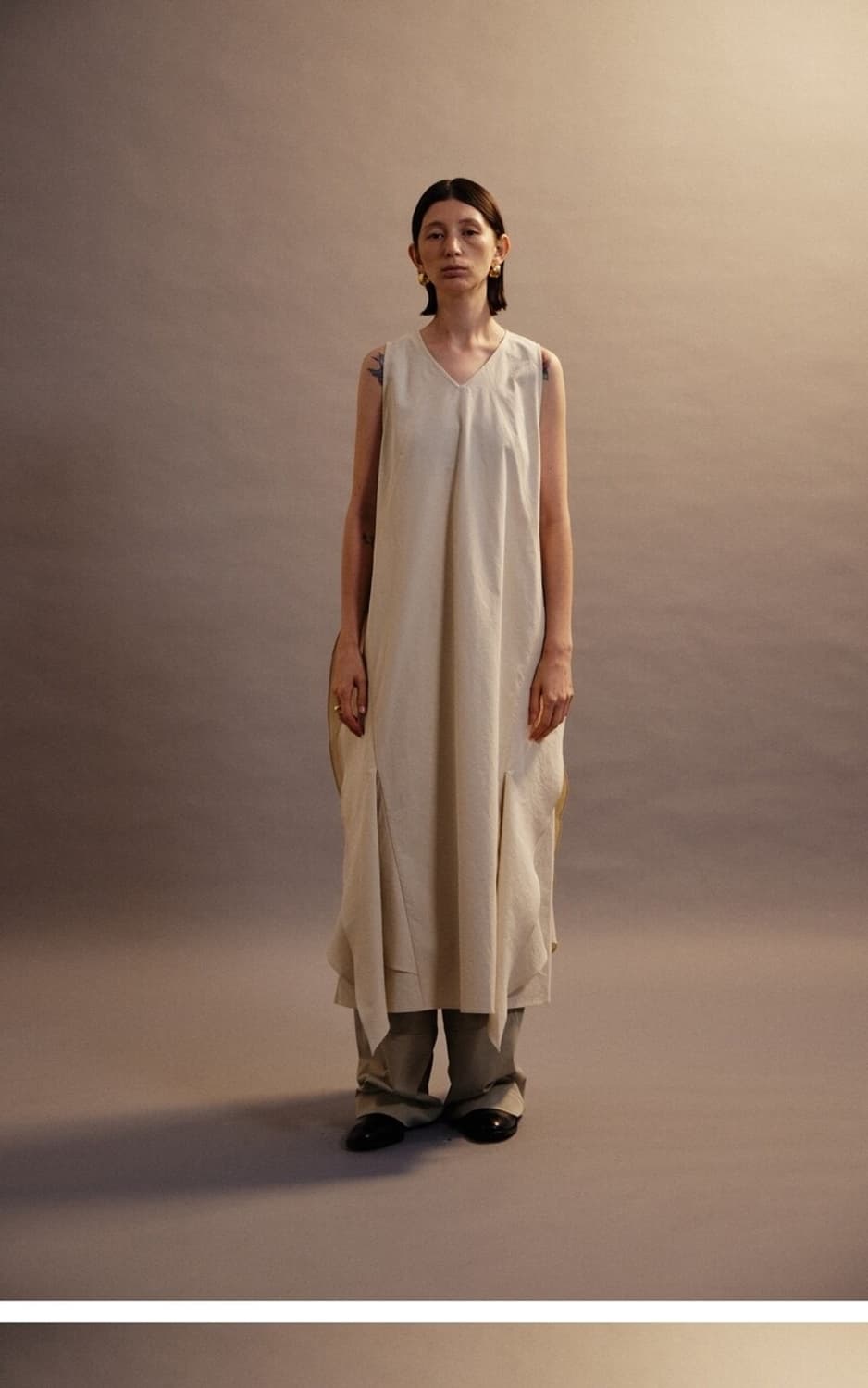 Ethos RIPPLE SLEEVELESS DRESS 에토스ops 상품이미지3